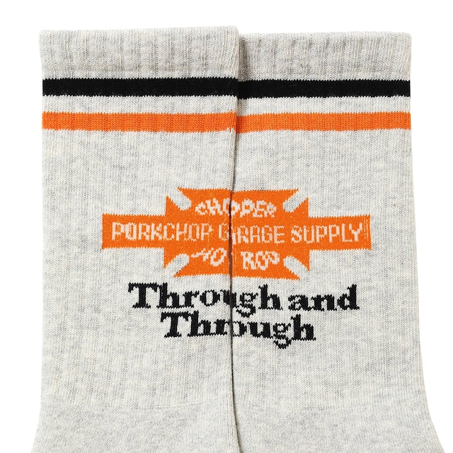 PORKCHOP GARAGE SUPPLY BAR&SHIELD SOX ポークチョップガレージサプライ バー&シールド ソックス