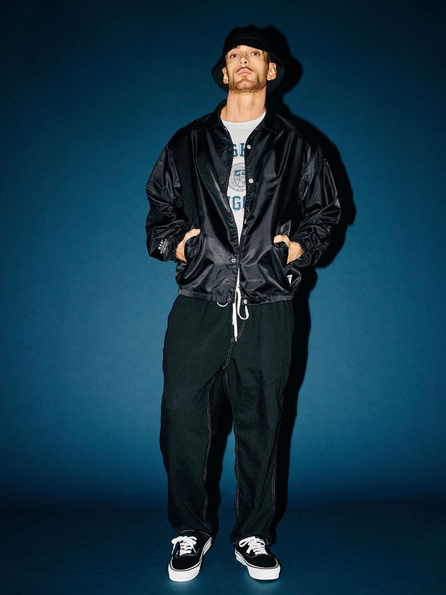 ROUGH AND RUGGED VISION ラフアンドラゲッド ビジョン MA-１ ウィンドブレーカー MIX コーチジャケット