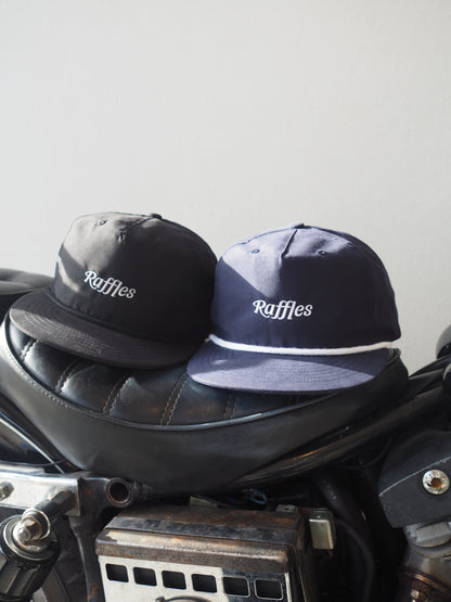 Raffles logo 5panel nylon cap