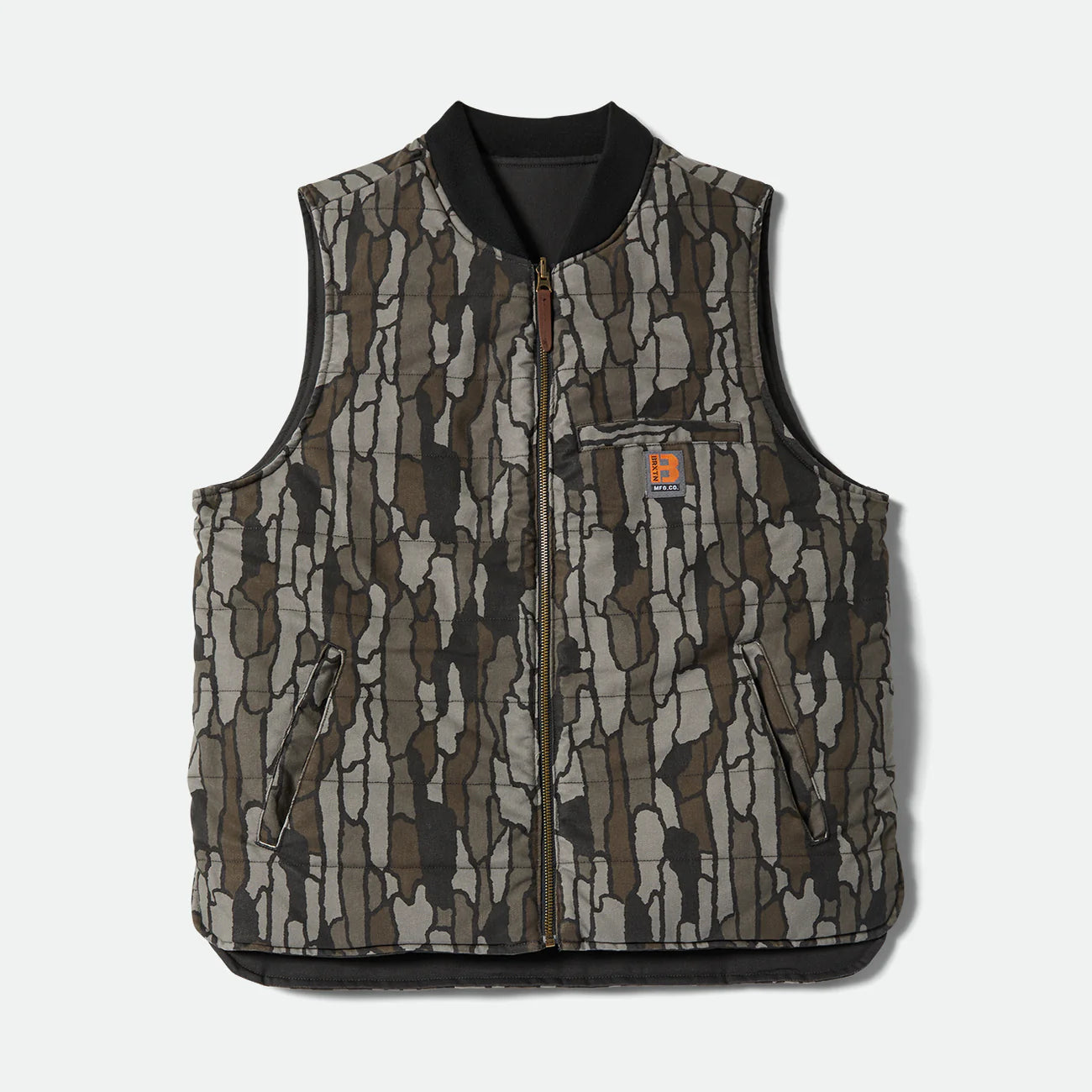BRIXTON BUILDERS ABRAHAM REV VEST - BARK CAMO ブリクストン BRIXTON BUILDERS ABRAHAM REV VEST - BARK CAMO ブリクストン