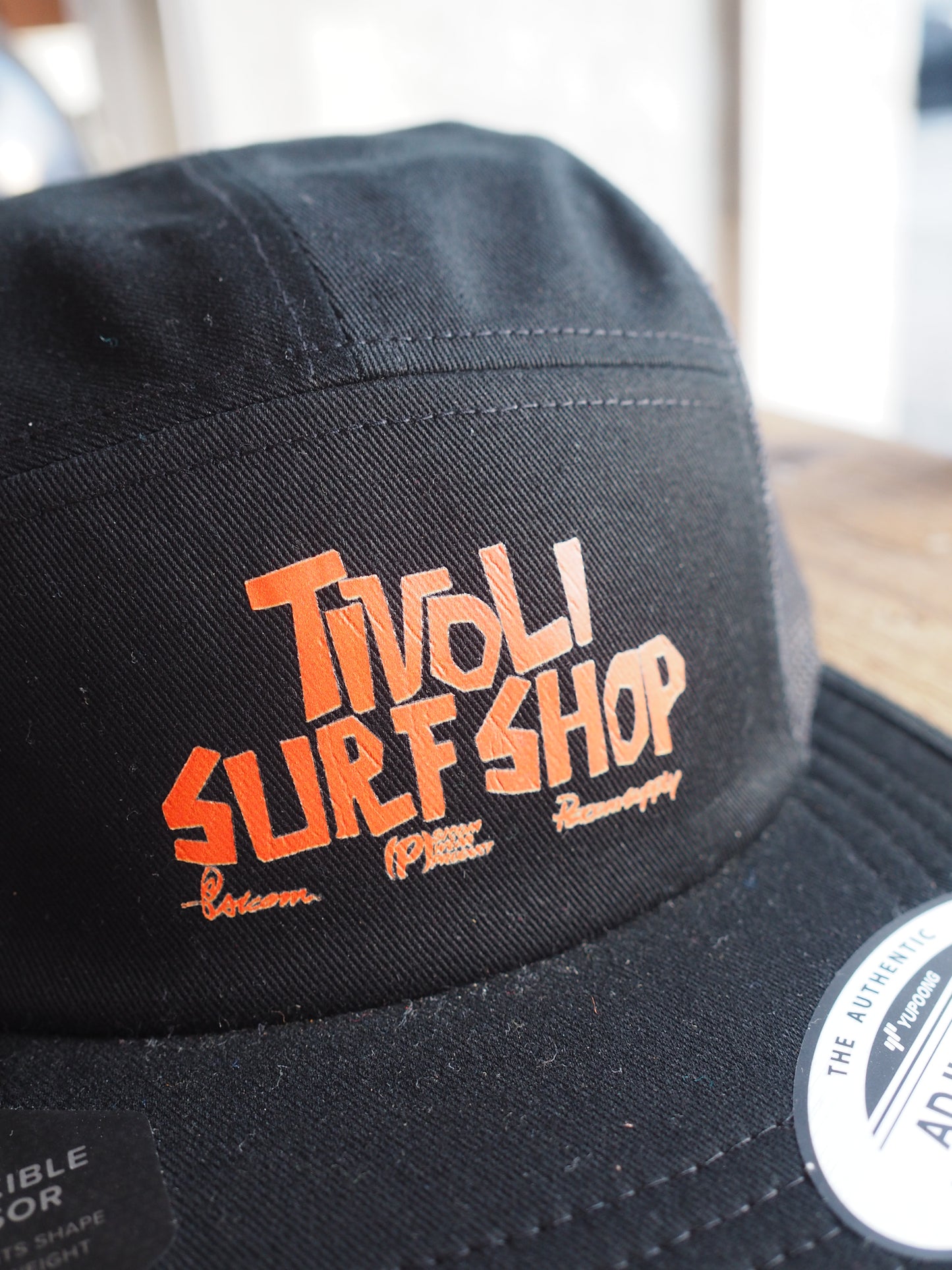 Psicom tivoLi surf shop  5 Panel Cap "tivolisurfshop"　サイコム　チボリサーフショップ　５パネルキャップ