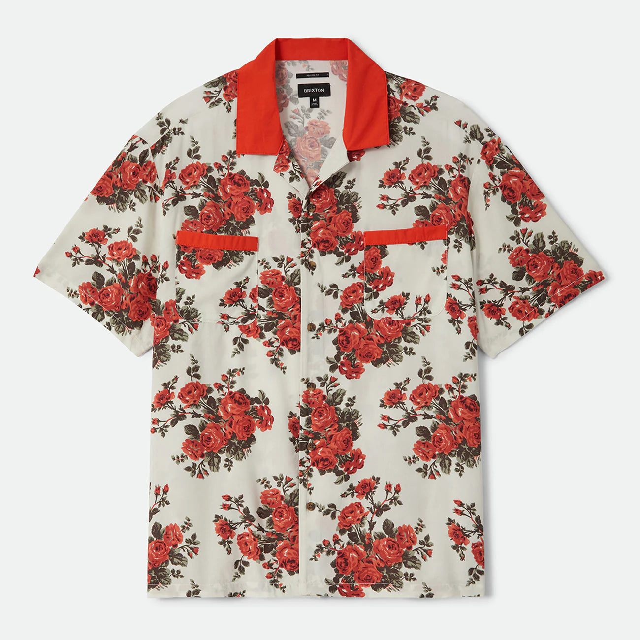 BRIXTON LAFAYETTE S/S WVN ROSE BUD ブリクストン ラファイエット ショートスリーブシャツ