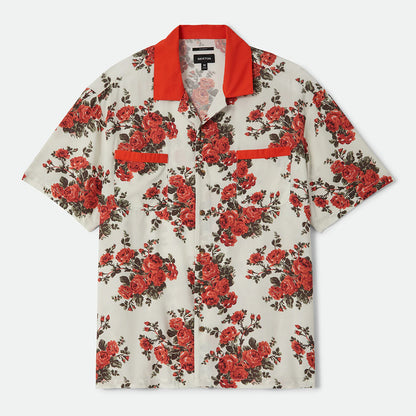 BRIXTON LAFAYETTE S/S WVN ROSE BUD ブリクストン ラファイエット ショートスリーブシャツ