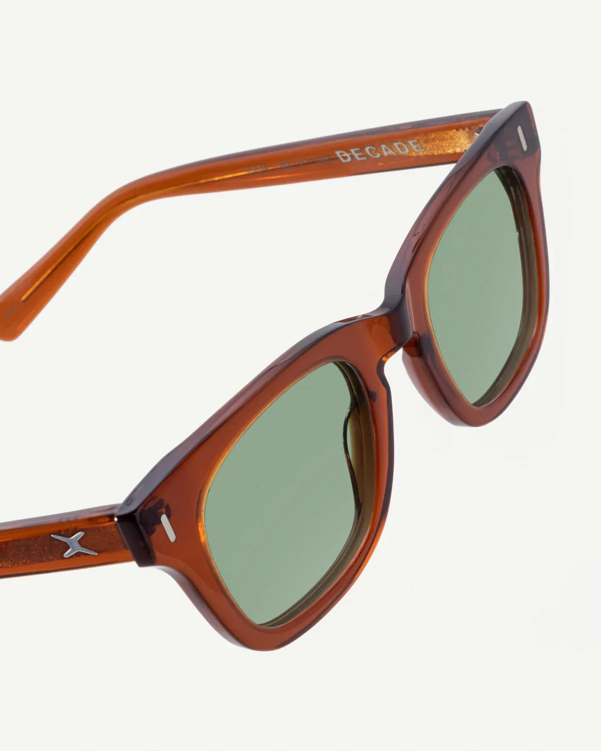 DECADE eyewear EARL 50s COFFEE / GREEN