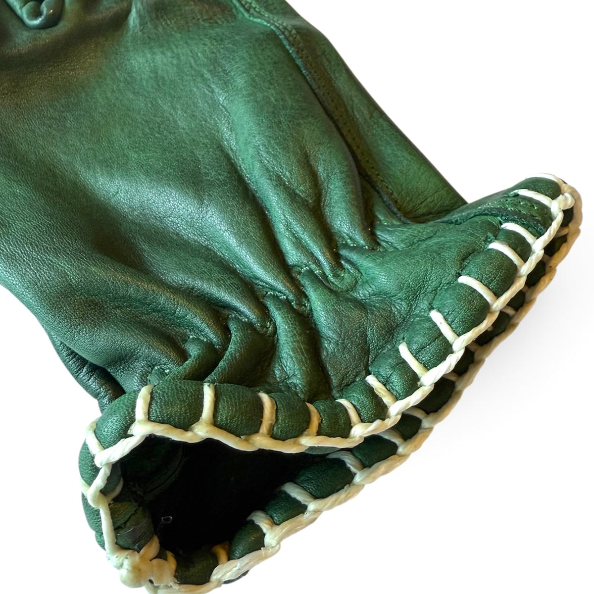 Signal Glove GREEN / white lace