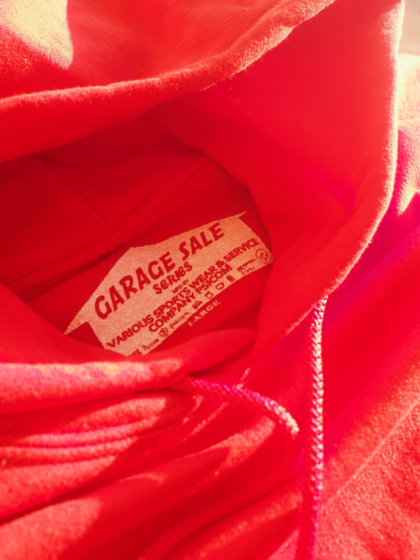 Psicom tivoLi surf shop 2026 GARAGE SALE SERIES Sweatshirt GRAY or GREEN / HOODED RED or PURPLE サイコム チボリサーフショップ ガレージセールシリーズ スウェット / フーディー パーカー