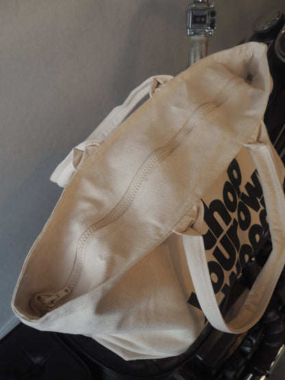 PORKCHOP GARAGE SUPPLY CYOW ZIP TOTE BAG ポークチョップガレージサプライ　ジップトートバッグ