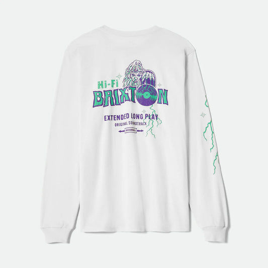 BRIXTON MADDOX L/S STT - WHITE