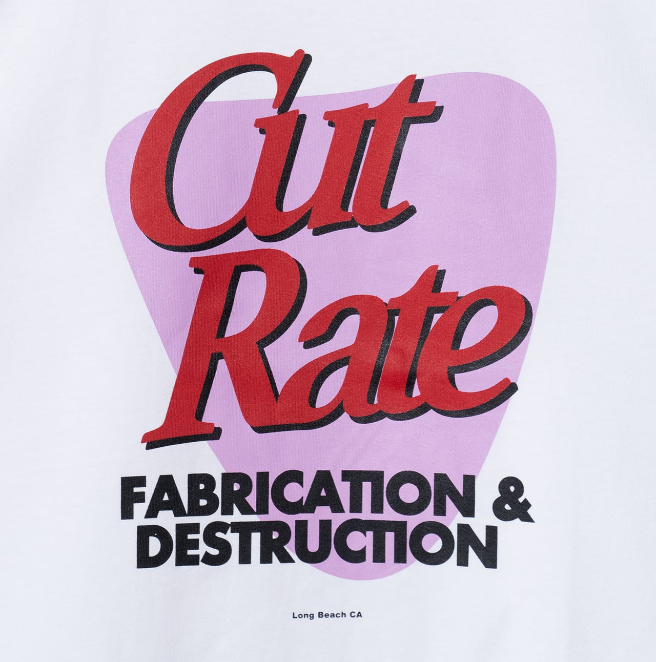 CUTRATE F&D LOGO L/S TEE　カットレイト　F&DロゴロングスリーブTシャツ