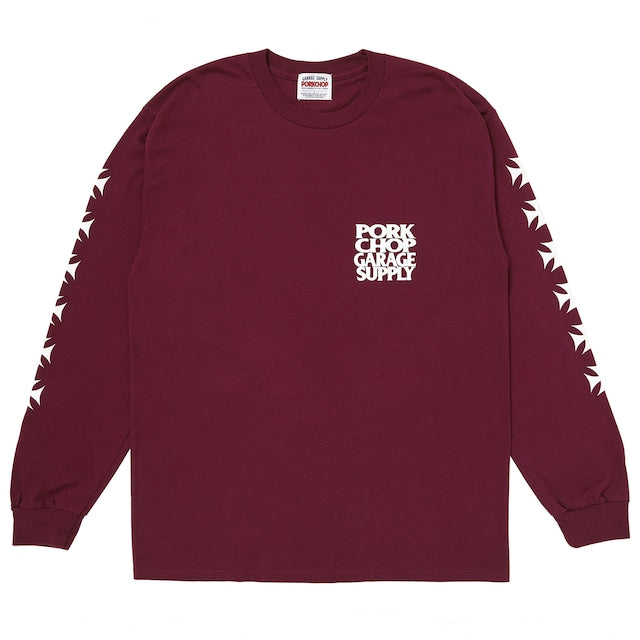 PORKCHOP GARAGE SUPPLY C&H LOGO L/S TEE
