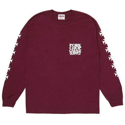 PORKCHOP GARAGE SUPPLY C&H LOGO L/S TEE