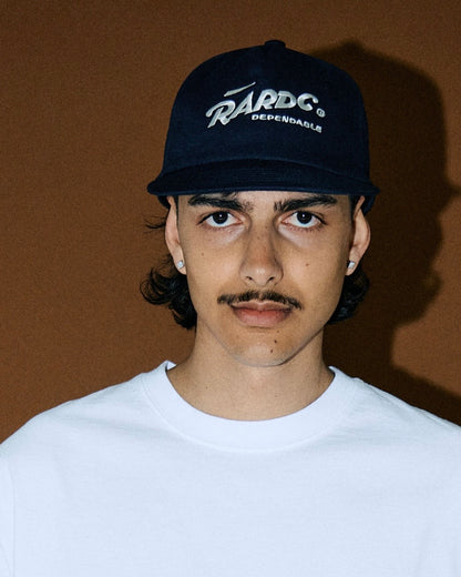 ROUGH AND RUGGED TRUCKER CAP RED / OX BLUE