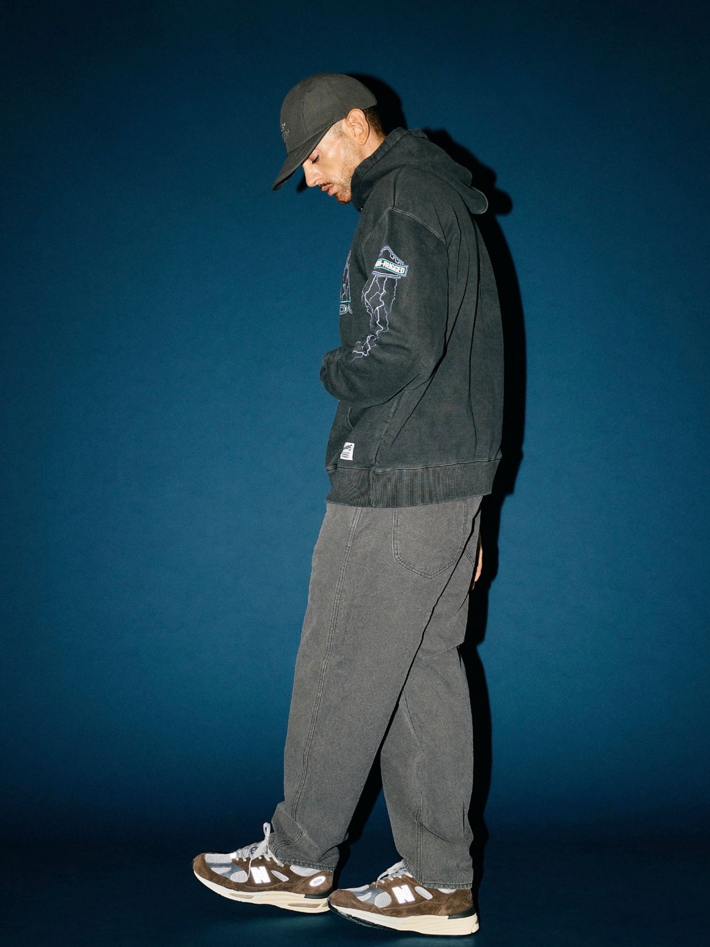 ROUGH AND RUGGED DESIGN HOODIE ラフアンドラゲッド デザインフーディー パーカー