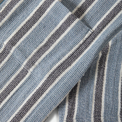 BRIXTON THE DEXTER TEXTURED STRIPE S/S WVN BLACK/DUSTY BLUE ブリクストン デクスターテクスチャードストライプ ショートスリーブシャツ