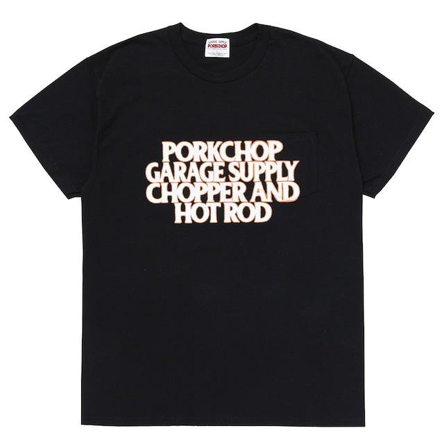 PORKCHOP GARAGE SUPPLY C&H LOGO POCKET TEE ポークチョップ ガレージ