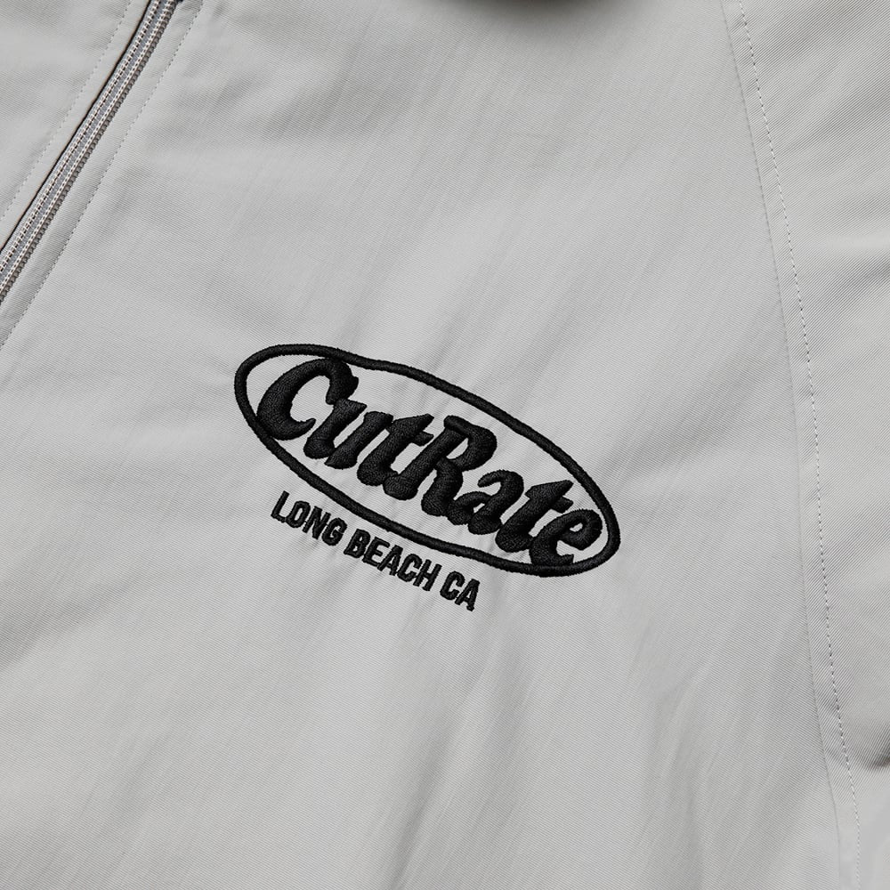 CUTRATE LOGO EMBROIDERY REVERSIBLE BOA JACKET　カットレイト　ロゴリバーシブルボアジャケット