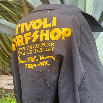 Psicom tivoLi surf shop 2026 RAINY COACH JACKET print mustard