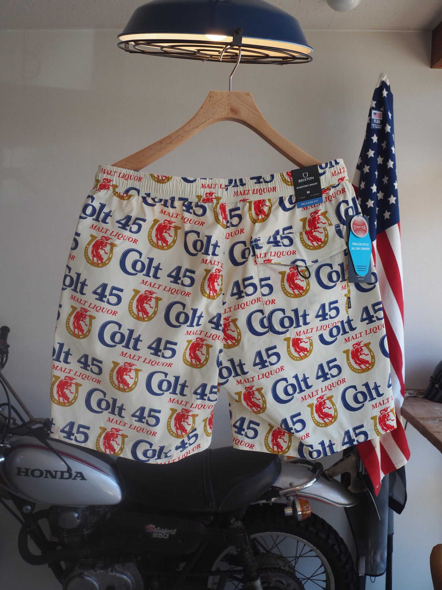 BRIXTON Colt45 x brixton EVERYDAY HYBRID SHORT 7 - MULTI COLT 45 ブリクストン コルト45 エブリデイハイブリッドショーツ