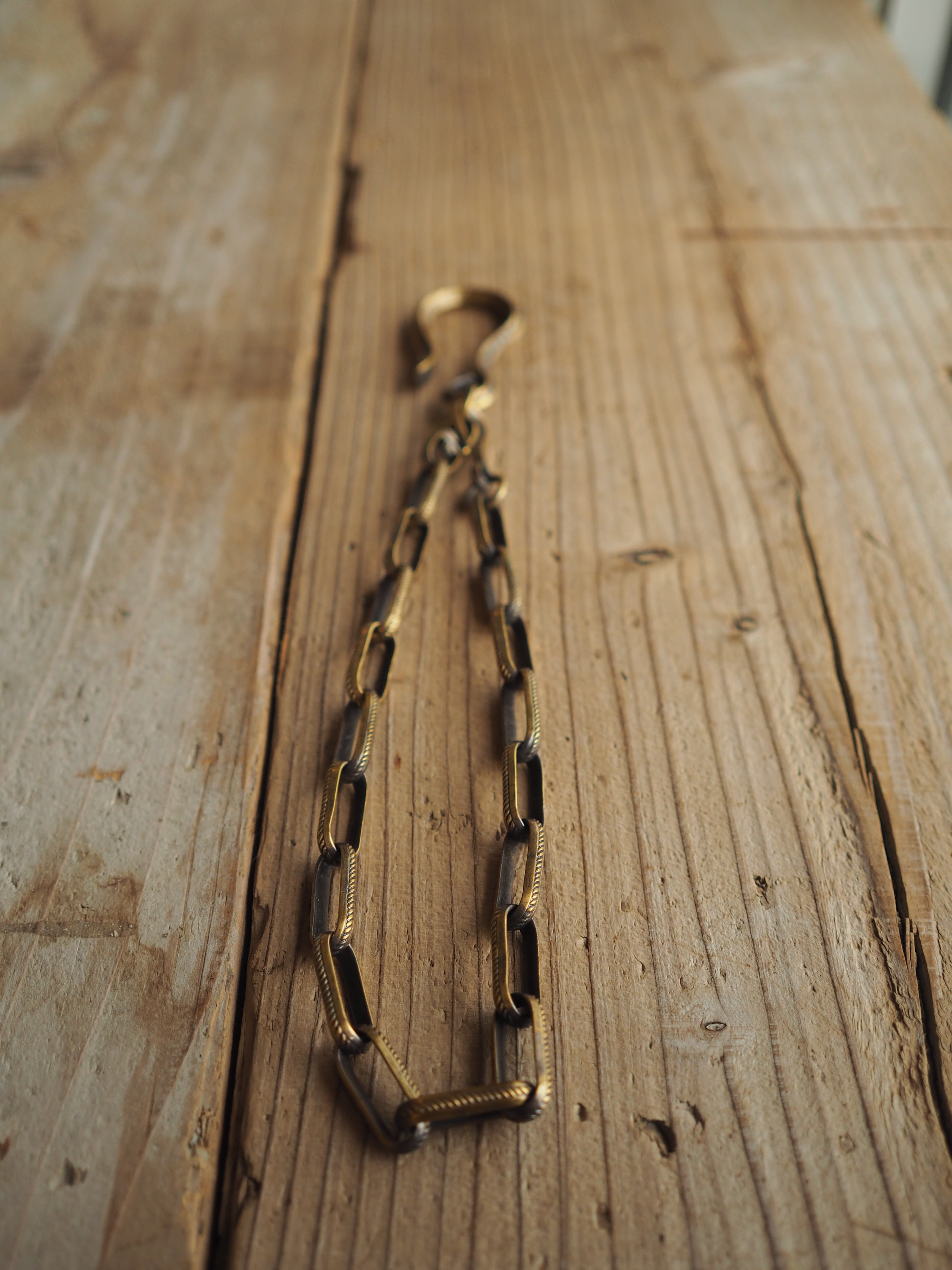 STAMPWORKS Rope Wallet Chain brass スタンプワークス 真鍮 ループウォレットチェーン – Raffles