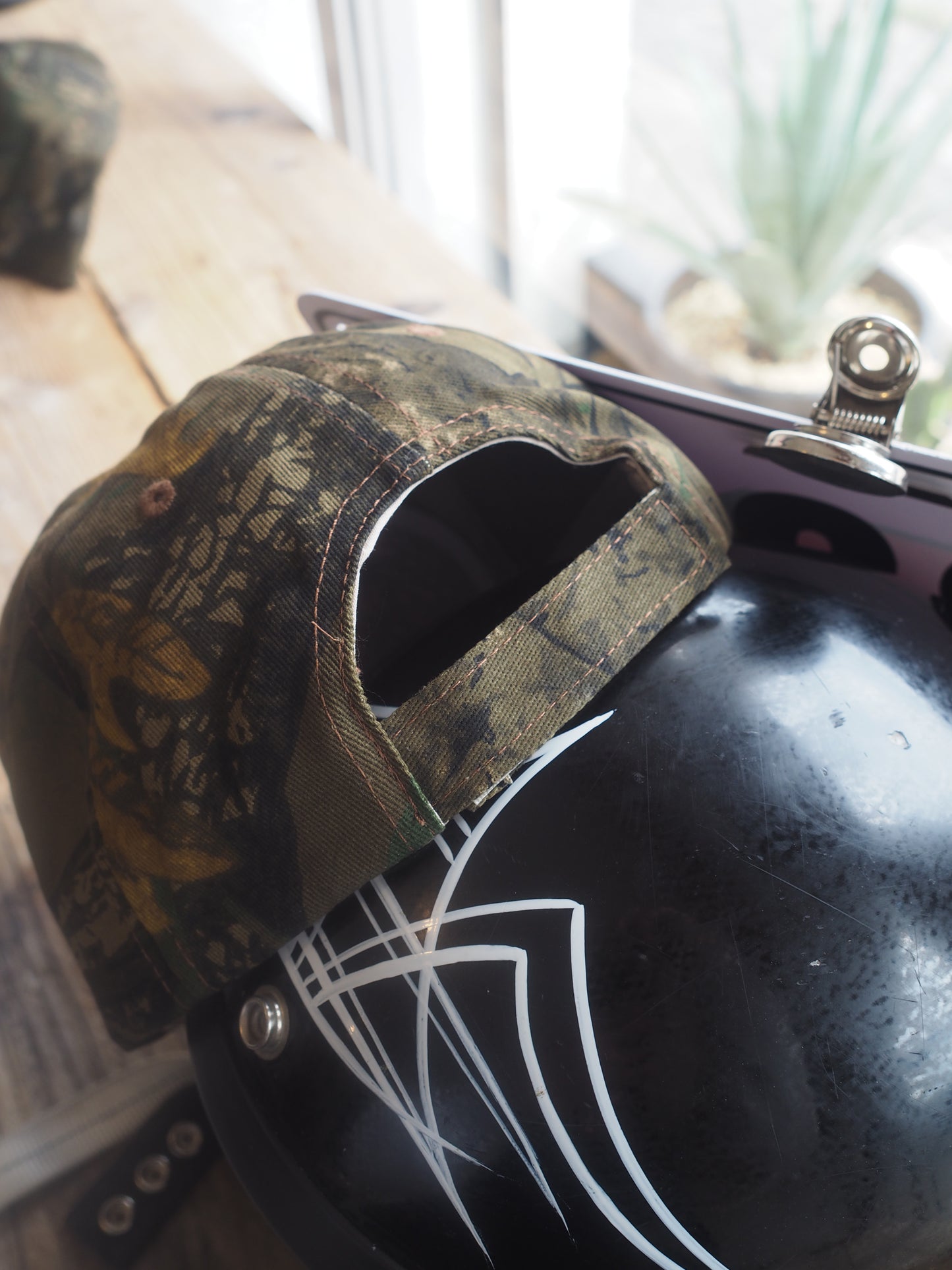 Steels devil camo cap スティールズ デビルカモキャップ