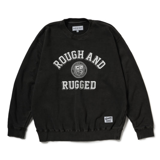 ROUGH AND RUGGED DESIGN SWEAT PIG NAVY / PIG BLACK ラフアンドラゲッド デザインスウェット