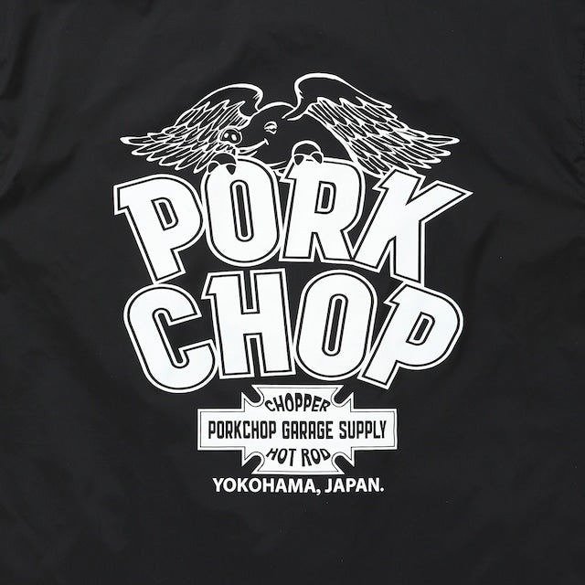 PORKCHOP GARAGE SUPPLY WP BIG LOGO COACH JKT ポークチョップガレージサプライ コーチジャケット