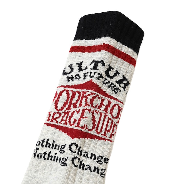 PORKCHOP GARAGE SUPPLY WAVE LOGO SOX ポークチョップガレージ