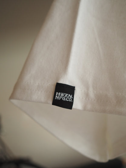 HWZN × Raffles double name short sleeve pocket tee　ハウゼンｘラッフルズ　ダブルネームTシャツ