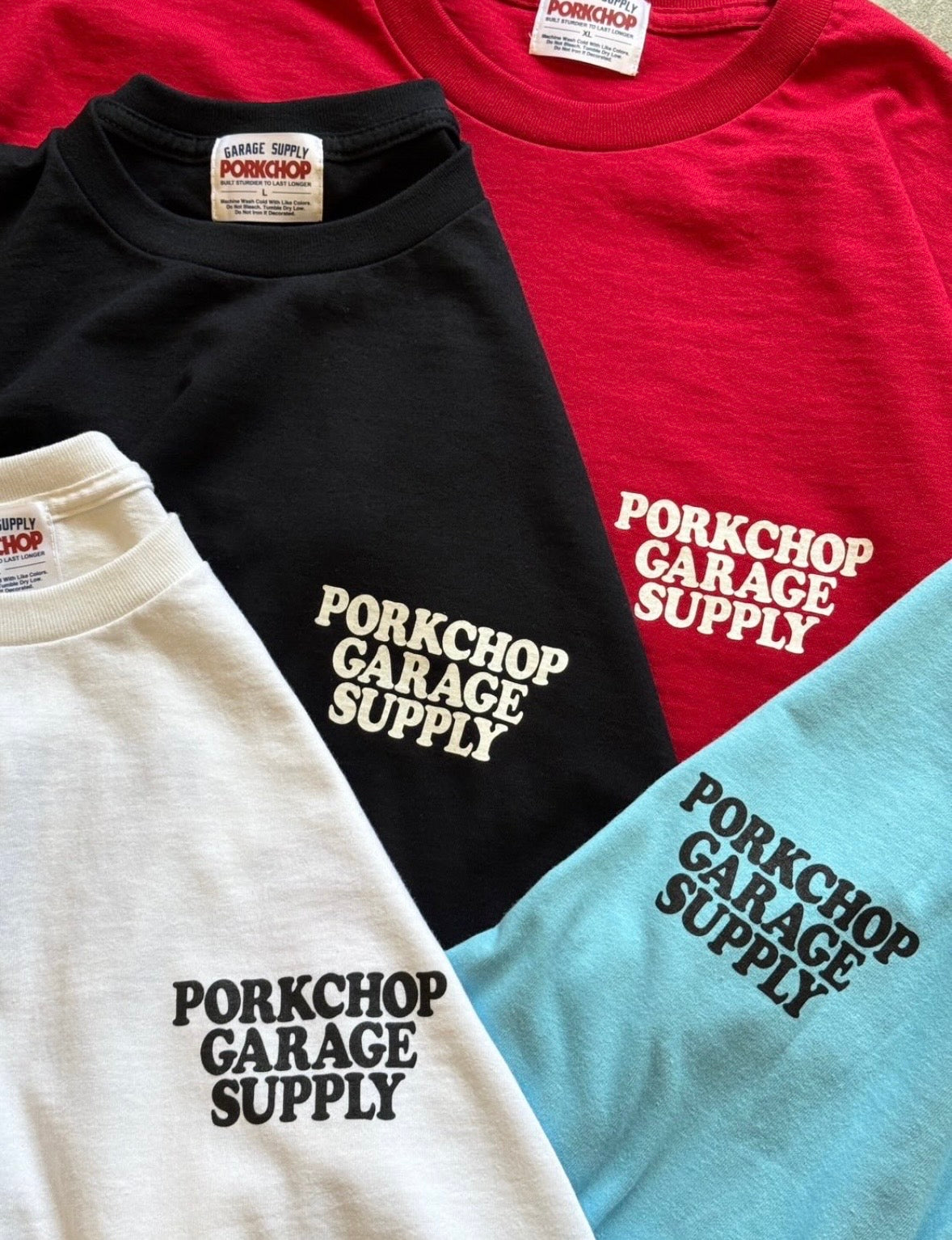 PORKCHOP GARAGE SUPPLY EASY P RIDER TEE ポークチョップガレージサプライ イージーPライダーTシャツ
