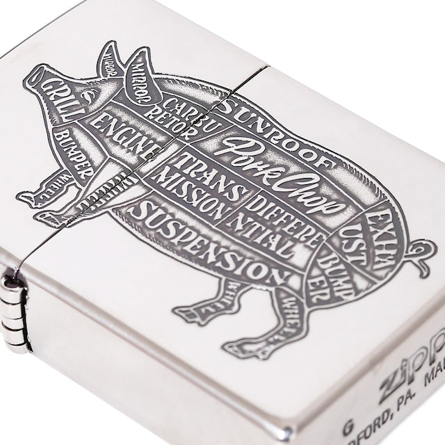 PORKCHOP GARAGE SUPPLY PORK ZIPPO 2025