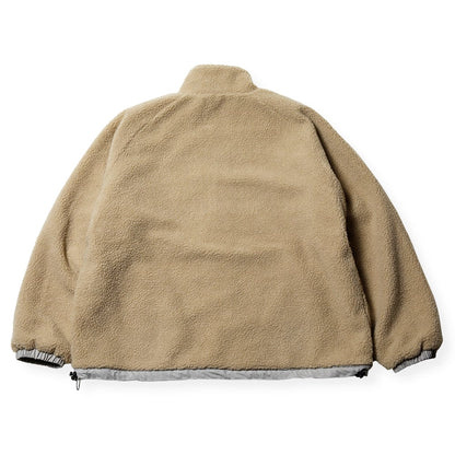 CUTRATE LOGO EMBROIDERY REVERSIBLE BOA JACKET　カットレイト　ロゴリバーシブルボアジャケット