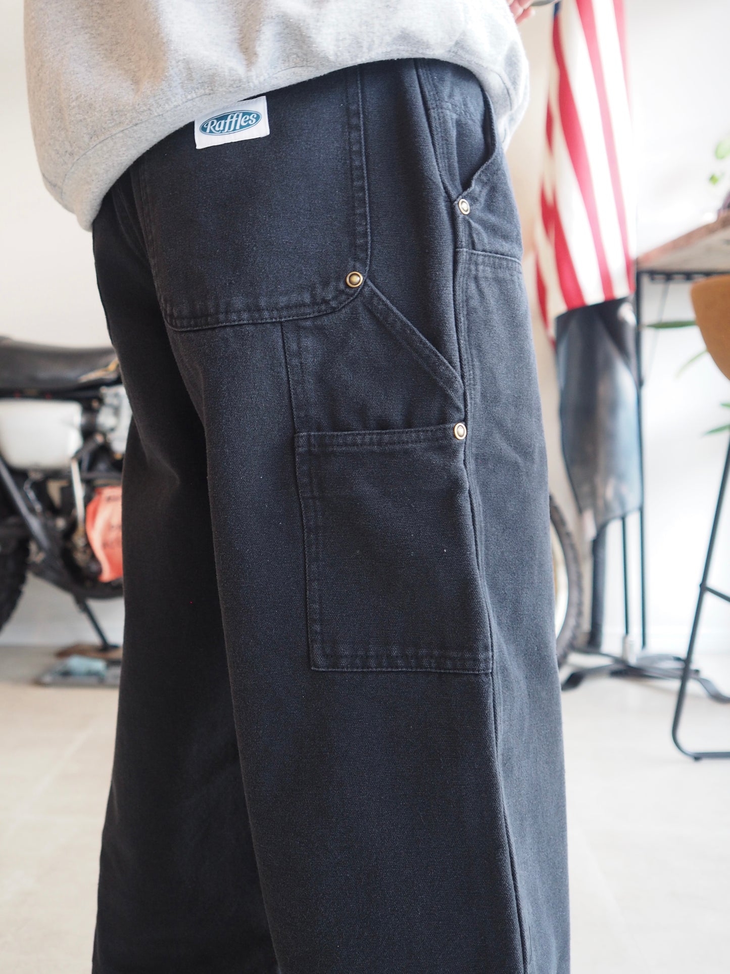 Raffles double knee painter pants