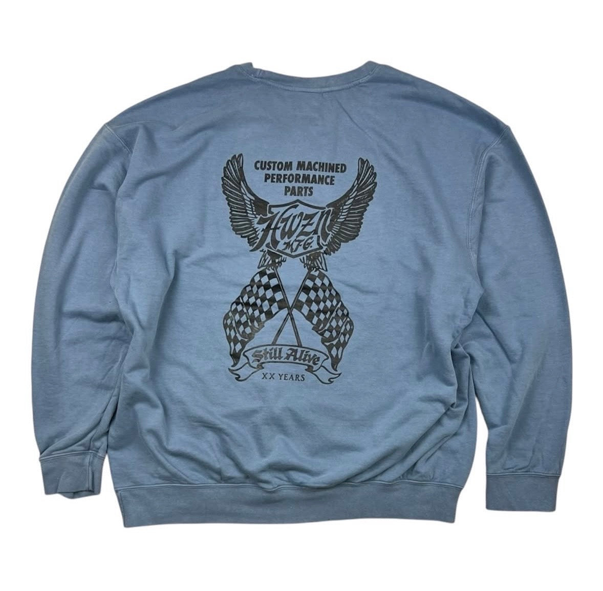 HWZN.MFG.CO. “XX YEARS LIGHT WEIGHT SWEAT SHIRTS" ハウゼン スウェット