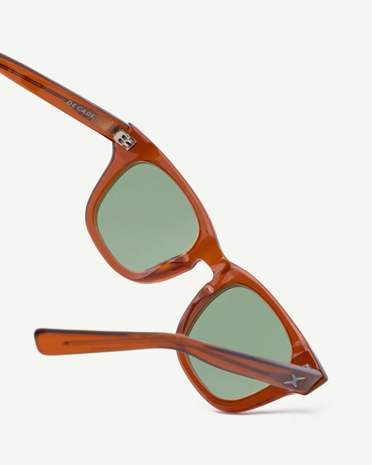 DECADE eyewear EARL 50s COFFEE / GREEN