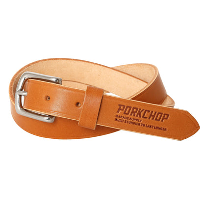 PORKCHOP GARAGE SUPPLY LEATER BELT ポークチョップガレージサプライ レザーベルト
