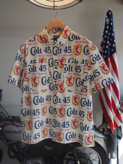 BRIXTON Colt45 x brixton S/S WVN - MULTI ブリクストン コルト45 ショートスリーブシャツ