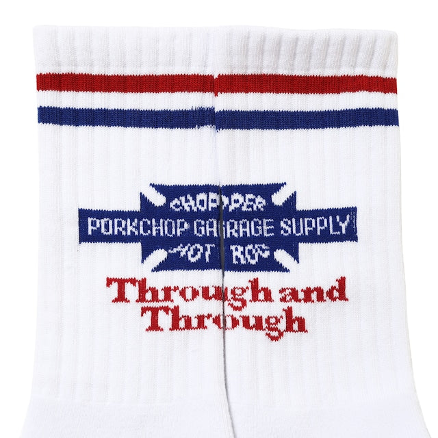 PORKCHOP GARAGE SUPPLY BAR&SHIELD SOX ポークチョップガレージサプライ バー&シールド ソックス