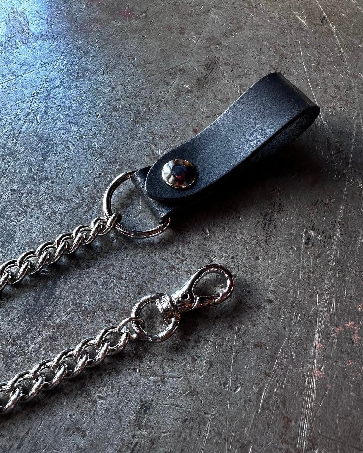 Motive Equipped モーティブイクイップド WALLET CHAIN CHROME BLACK