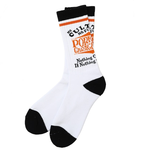 PORKCHOP GARAGE SUPPLY WAVE LOGO SOX ポークチョップガレージサプライ ウェーブロゴ ソックス