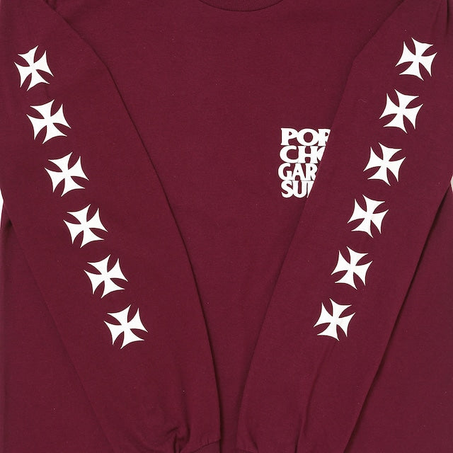 PORKCHOP GARAGE SUPPLY C&H LOGO L/S TEE