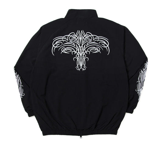 CUT RATE PINSTRIPE NYLON TRACK JACKET カットレイト ピンストライプ ナイロントラックジャケット