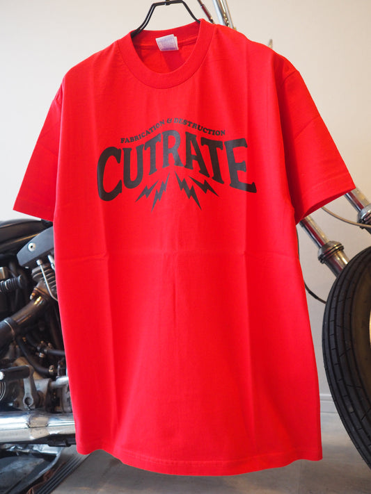 The Cutrate logo T-shirt