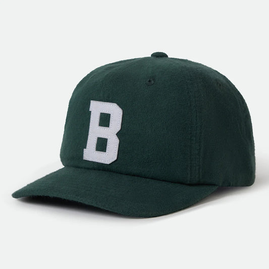 BRIXTON BIG B MP CAP - DEEP FOREST FLANNEL
