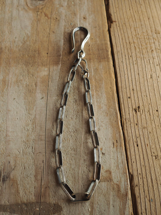 STAMPWORKS Rope Wallet Chain silver 925