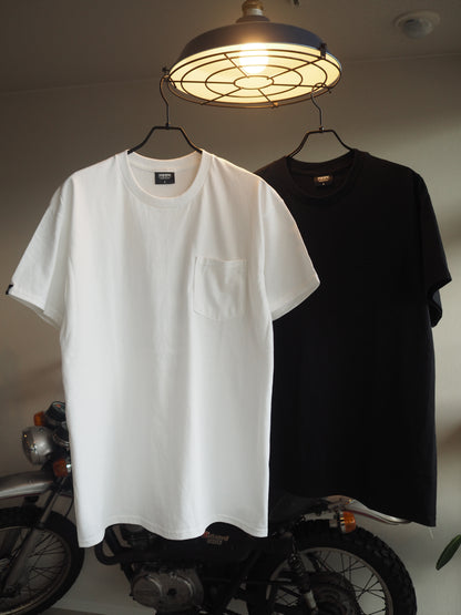 HWZN × Raffles double name short sleeve pocket tee　ハウゼンｘラッフルズ　ダブルネームTシャツ