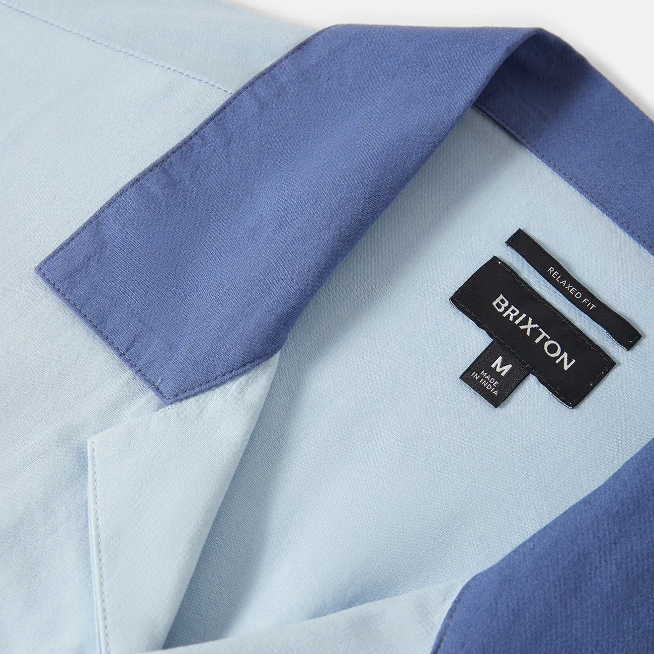 BRIXTON LAFAYETTE S/S WVN BLUE AURA ブリクストン ラファイエット ショートスリーブシャツ