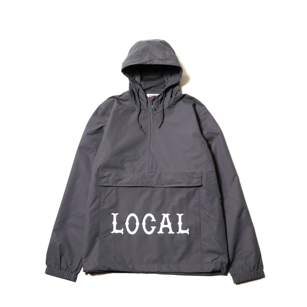CUTRATE CLASSIC LOCAL LOGO NYLON ANORAK HOODIE　カットレイト　クラシックローカルロゴ　ナイロンフードジャケット
