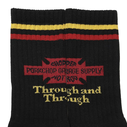 PORKCHOP GARAGE SUPPLY BAR&SHIELD SOX ポークチョップガレージサプライ バー&シールド ソックス