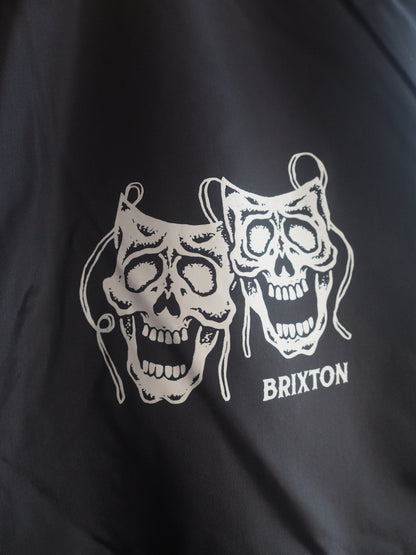 BRIXTON WATCHMAN LW COACHES JKT - BLACK ブリクストン ウォッチメン コーチジャケット