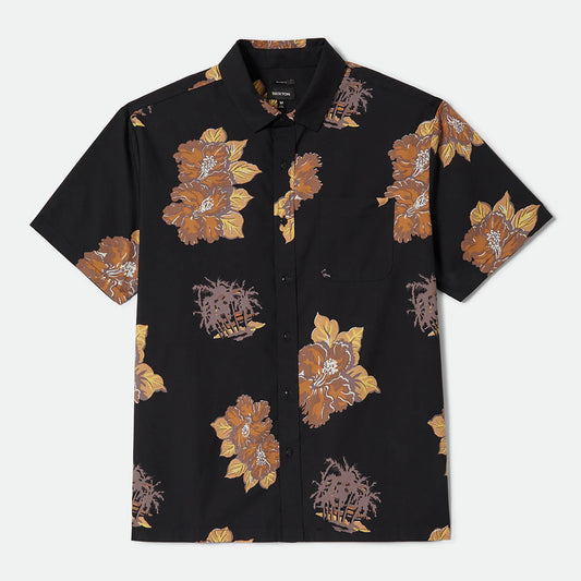 BRIXTON CRU PRINT RELAXED  short sleeve  shirt